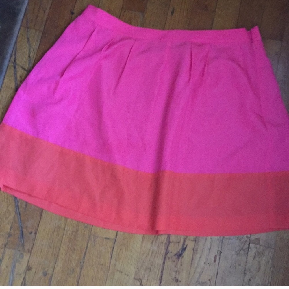 Pink and orange skirt